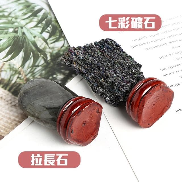 【天然礦石 七彩礦石】帶你進入神秘又有靈氣的氛圍中 賣場另有拉長石(入厝禮 送禮 交換禮物 開運)