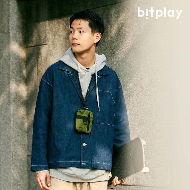 【bitplay】Essential Pouch 機能小包 V2 炭黑色(含頸掛繩 情人節 禮物 尾牙)