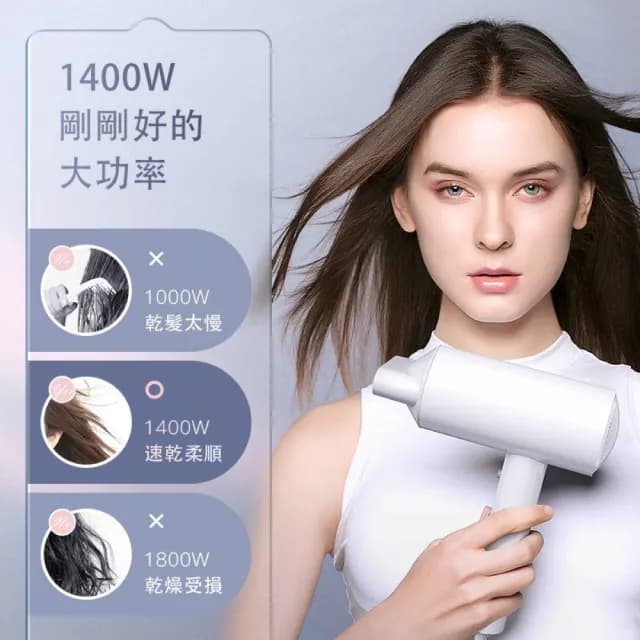 【小米有品 Enchen 映趣】Air 5S 大風量負離子吹風機(4000萬等級負離子)