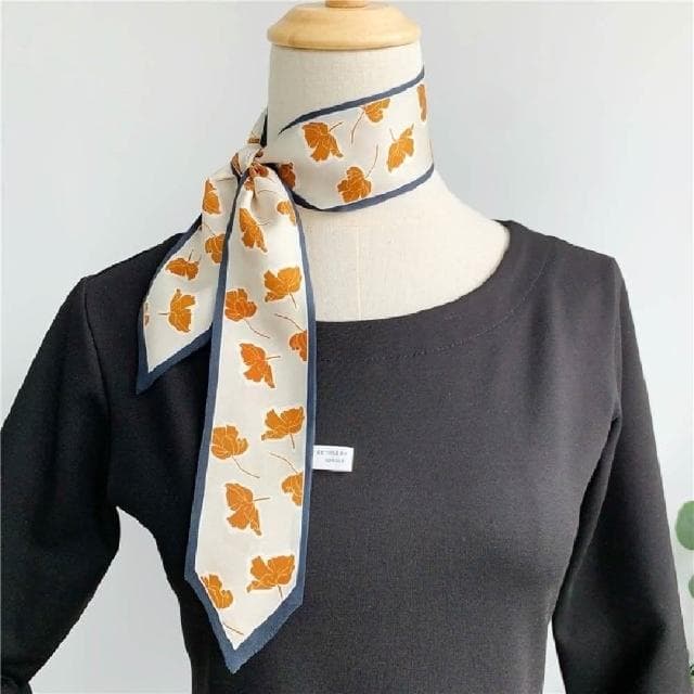 【巴黎精品】現貨+預購 真絲絲巾蠶絲領巾(韓風飄帶髮帶三用女絲巾10款a1af38)