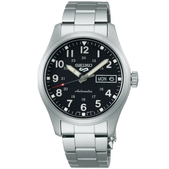 【SEIKO 精工】5 Sports系列 Lineup 復古軍風 機械腕錶 父親節 禮物 送禮 推薦(SRPJ81K1/4R36-13P0D)