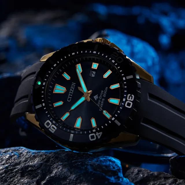 【CITIZEN 星辰】PROMASTER系列 光動能 潛水腕錶 七夕 情人節 送禮 推薦(BN0196-01L)