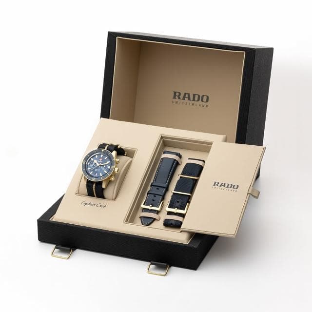【Rado 雷達表】R02 庫克船長 系列 青銅 300米潛水計時腕錶送禮推薦(R32146208)