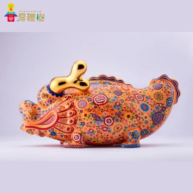 【厚禮樹】洪易 Hung Yi /福龍/限量文創藝術品(限量售完不補/新春/龍年)