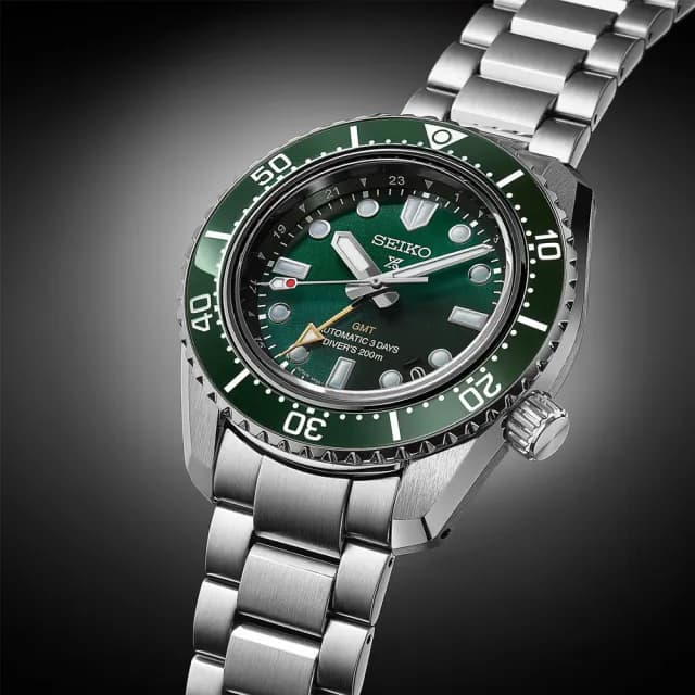 【SEIKO 精工】大谷翔平配戴款 三日鍊 GMT 潛水機械腕錶 父親節 禮物 送禮 推薦(SPB381J1/6R54-00D0G)
