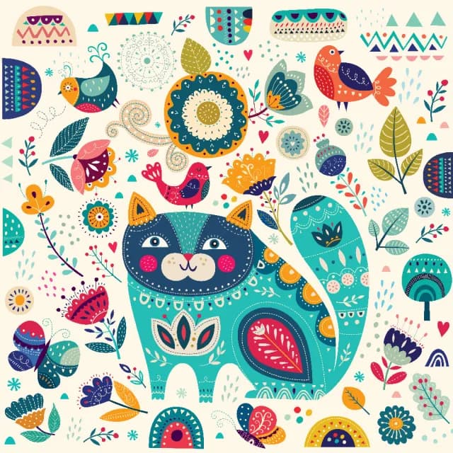 【日本 VisualSonic】看見你的聲音 藍牙畫布音箱-Fortune Cat(掛畫喇叭)