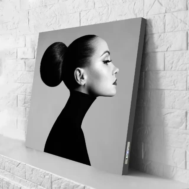 【日本 VisualSonic】看見你的聲音 藍牙畫布音箱-Face Cool(掛畫喇叭)