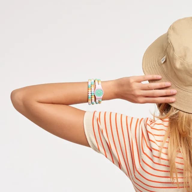 【SWATCH】CARAMELLISSIMA S 經典手錶/女錶/瑞士製造 LP135B(25mm)