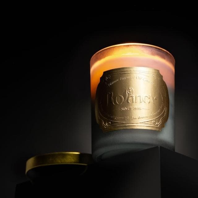 【Rofancy 洛帆晞】頂級黑金版-手工純精油蠟燭180g(9種香味任選)