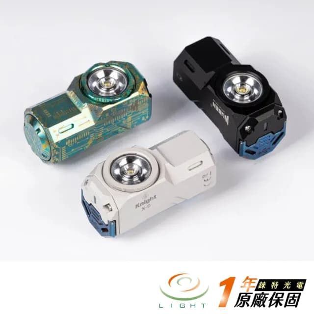 【WUBEN】錸特光電 X0 獨特設計 電路紋 鈦 Ti(超亮 強力磁吸 手電筒 工作燈 鈦合金 質感禮物)