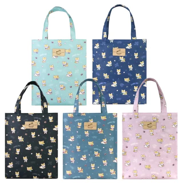 【uma hana】情人節禮物 七夕 走走小八多用途可放各種A4的防水包 新A4手提袋(公事袋/文件袋/補習袋/萬用袋)