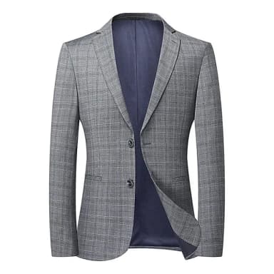 【米蘭精品】現貨+預購 西裝外套休閒西服(簡約抗皺西服春秋男外套父親節禮物74eb20)
