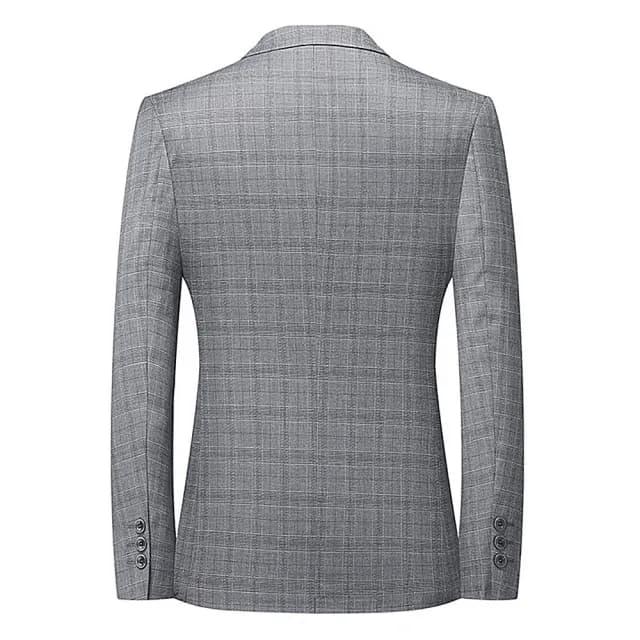 【米蘭精品】現貨+預購 西裝外套休閒西服(簡約抗皺西服春秋男外套父親節禮物74eb20)