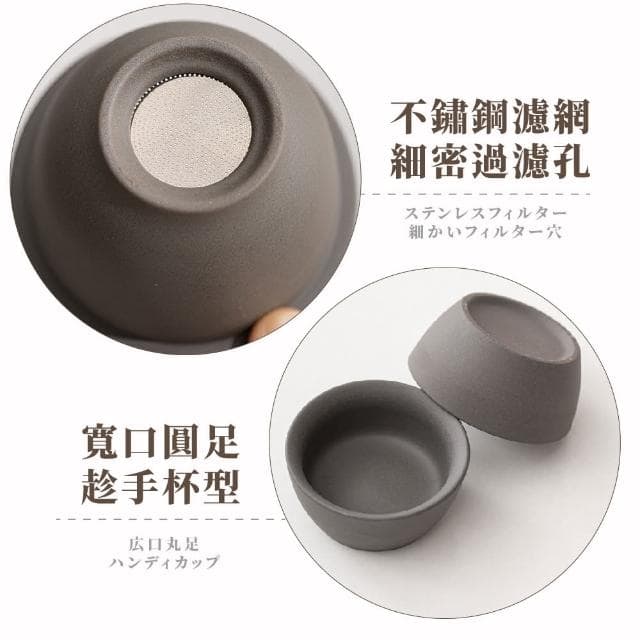 【泡茶必備】便攜式旅行茶具-一壺四杯(便攜 茶杯 泡茶壺 泡茶杯 沖茶壺 泡茶組 茶具套裝 功夫茶具)