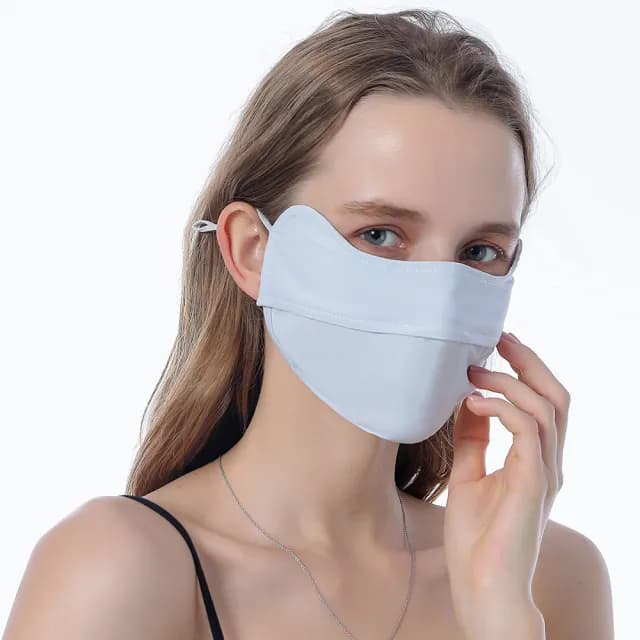 【NicoFun 愛定做】3入 涼感冰絲透氣口罩 3D護眼角 防曬 透氣口罩 母親節 禮物(涼感科技 抗紫外線 可水洗)