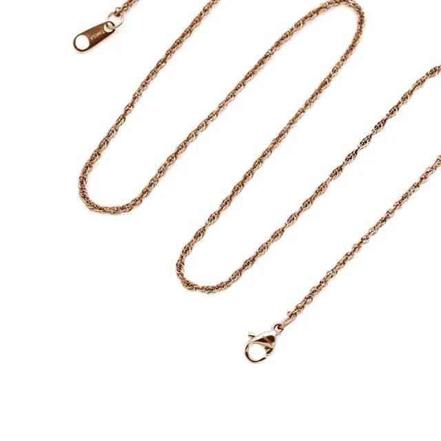 【TiMISA】秘密 細版 純鈦項鍊(雙色可選)