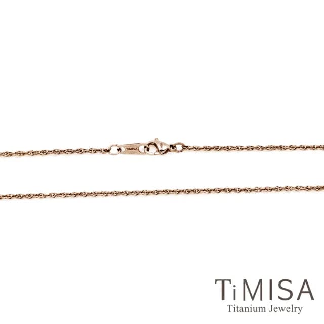 【TiMISA】秘密 細版 純鈦項鍊(雙色可選)