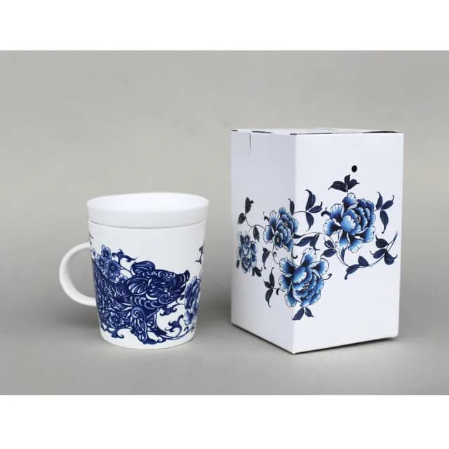 【青花皇后楊莉莉】生肖杯-豬(諸事平安)