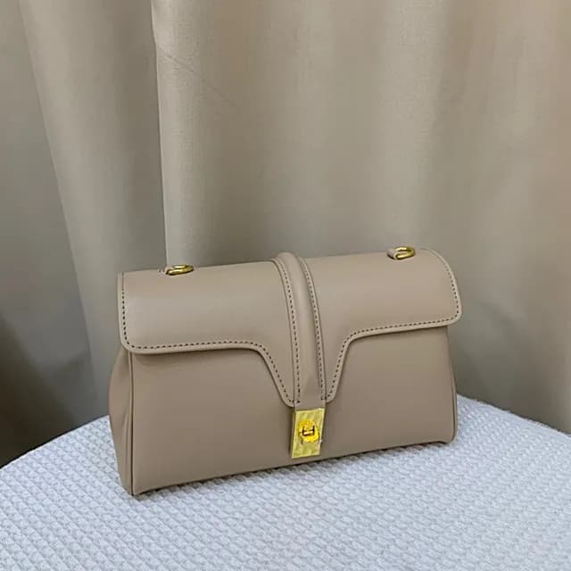 【巴黎精品】情人節禮物 真牛皮側背包真皮革單肩背包托特包手提包隨身女包包(百搭復古通勤小方包4色a1bl38)