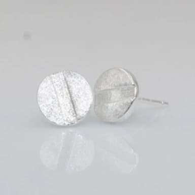 【米蘭精品】現貨+預購 耳環銀飾品耳針式耳飾(簡約圓形時尚百搭情人節生日禮物聖誕節交換禮物首選73ag312)