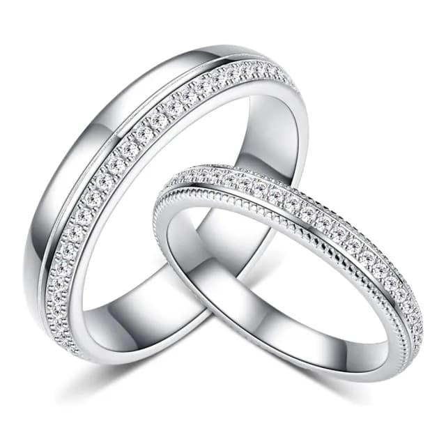 【GIUMKA】情侶戒指．925純銀．尾戒．穿越愛戀．情人節禮物(銀色)