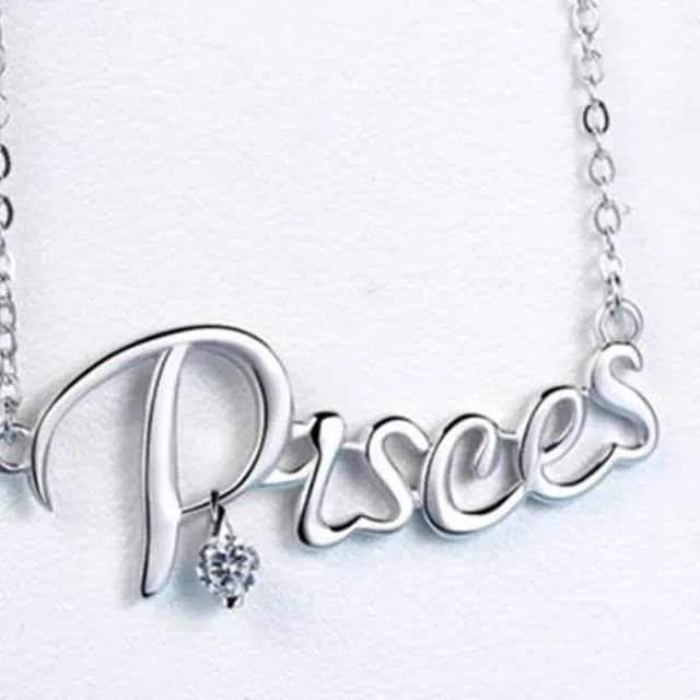【米蘭精品】現貨+預購 星座項鍊流行銀飾品(十二星座創意文字母親節生日情人節聖誕節交換禮物73v149)