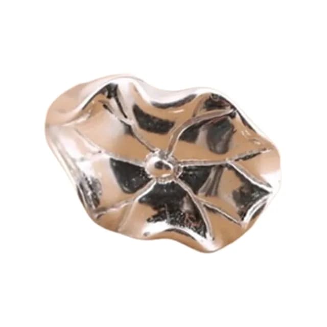 【米蘭精品】現貨+預購 戒指流行銀飾品(荷花造型唯美時尚流行母親節生日情人節聖誕節交換禮物73ae47)