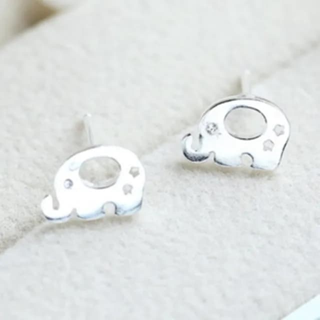 【米蘭精品】現貨+預購 耳環流行銀飾品(精緻可愛動物母親節情人節生日聖誕節交換禮物73al6)