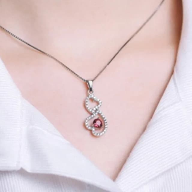 【米蘭精品】現貨+預購 項鍊鑲鑽流行銀飾品(時尚真心百搭母親節情人節生日聖誕節交換禮物73am100)