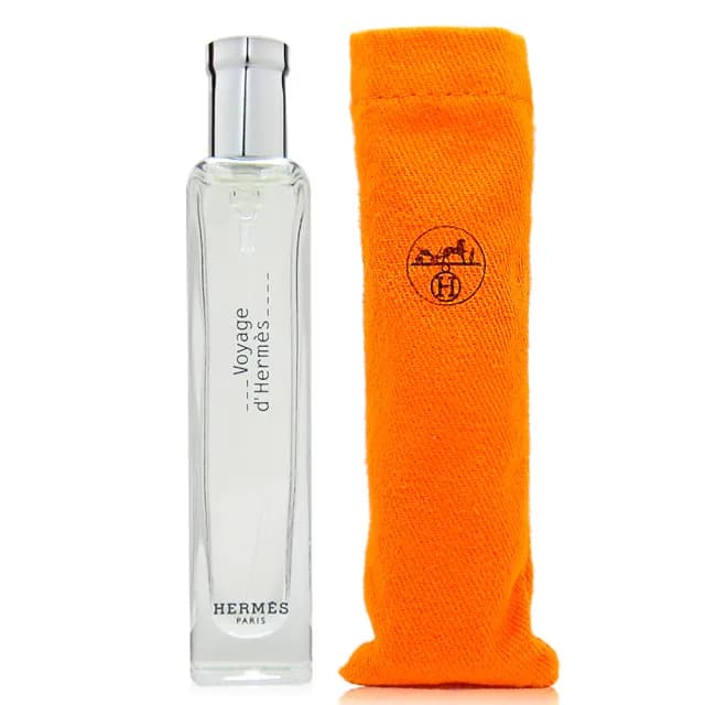【HERMES愛馬仕】Voyage DHermes 愛馬仕之旅淡香水 EDT 15ml 隨機附贈品牌攜出套子(平行輸入)