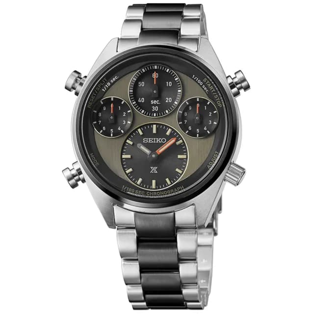 【SEIKO 精工】限量 PROSPEX系列 40周年 太陽能計時腕錶 父親節 禮物 送禮 推薦(SFJ005P1/8A50-00C0N)