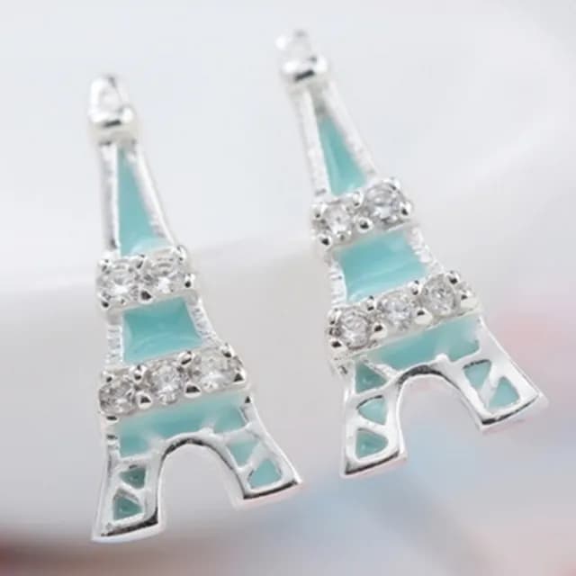 【米蘭精品】現貨+預購 耳環鑲鑽流行銀飾品(時尚典雅百搭母親節情人節生日聖誕節交換禮物73al31)