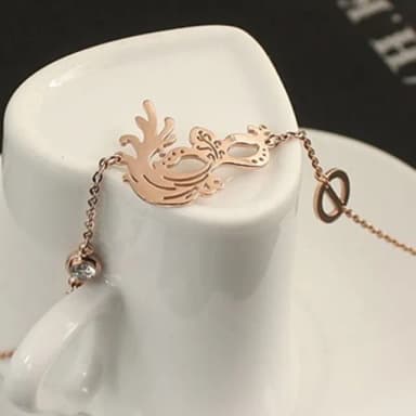 【米蘭精品】現貨+預購 玫瑰金鑲鑽手鍊流行飾品(創意時尚面具流行母親節生日情人節聖誕節交換禮物71ah4)