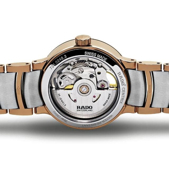 【Rado 雷達表】Centrix 晶萃系列開芯鏤空機械錶  R02送禮推薦(R30248012)