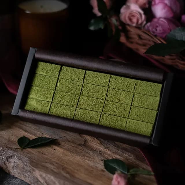 抹茶生巧克力(保留完整可可脂)