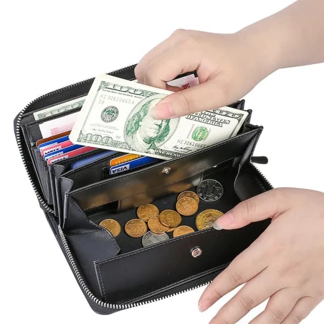 【MoonDy】雙11 包包 錢包 長夾女生 零錢包 錢包女長夾 零錢包韓國 風琴錢包 錢包女長