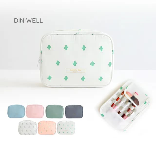 【TD 樂活】DINIWEL大容量化妝保養品旅行收納包  洗漱包