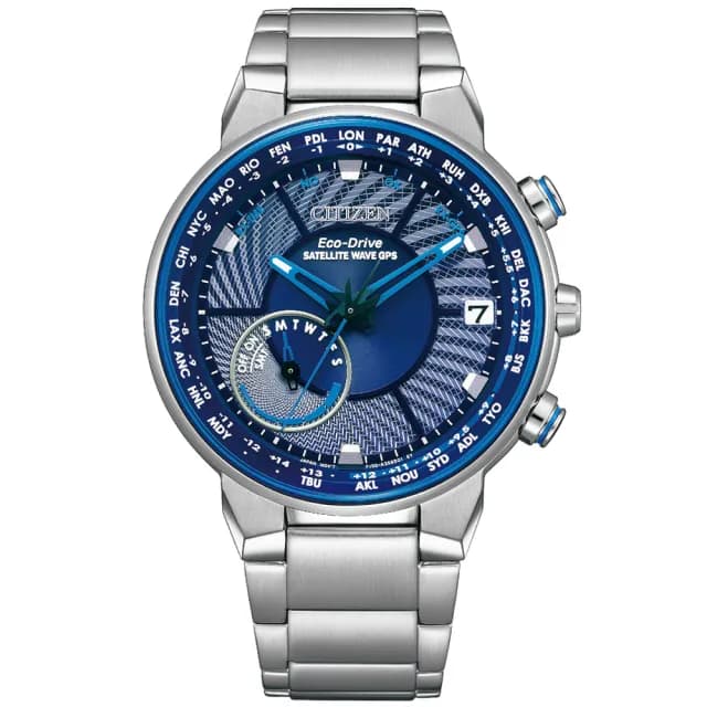 【CITIZEN 星辰】GENTS系列 GPS衛星對時 光動能腕錶 七夕 情人節 送禮 推薦(CC3030-53L)