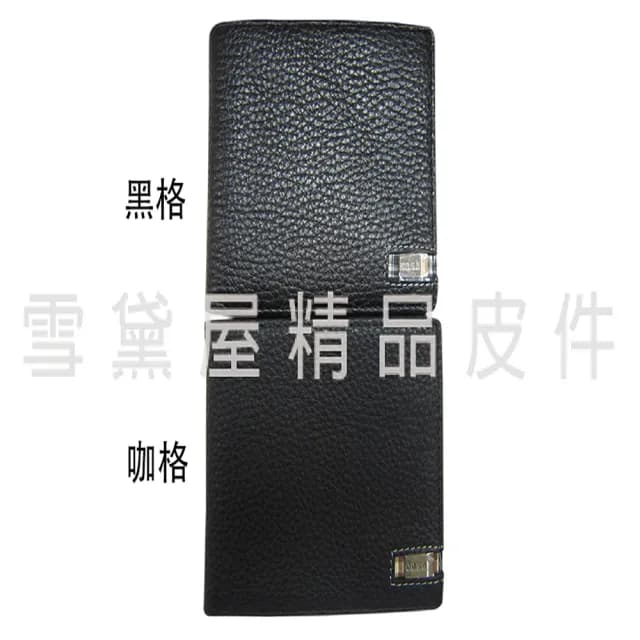 【SNOW.bagshop】情人節禮物 真皮包包  短夾二折型主袋休閒男仕款100%進口牛皮革材質(標準尺寸固定型證件夾