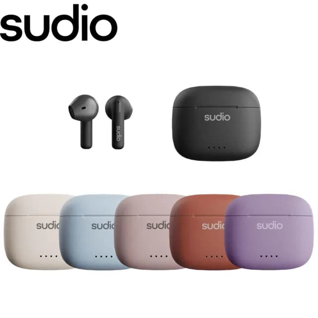【Sudio】A1 真無線藍芽耳機(多色任選)