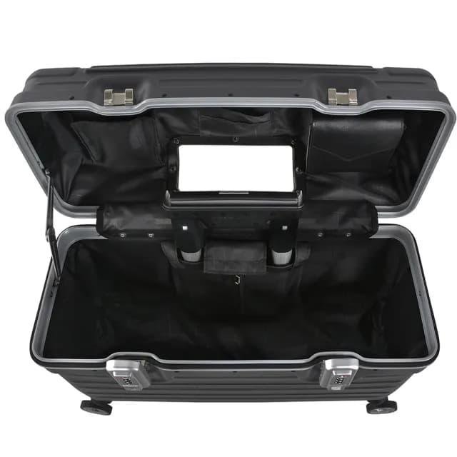 【eminent 萬國通路】官方旗艦館 - 21吋 機長箱/鋁框商務工具行李箱 9S2(新霧黑)