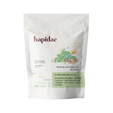 【hapidae】舒心早安茶(三角茶包;2g*18入;舒活複方系列;天然花草茶;一日三餐;南非國寶茶;玄米)