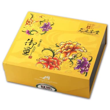 【名池茶業】黃御璽禮盒-梨山金萱茶葉150gx2罐(共0.5斤)