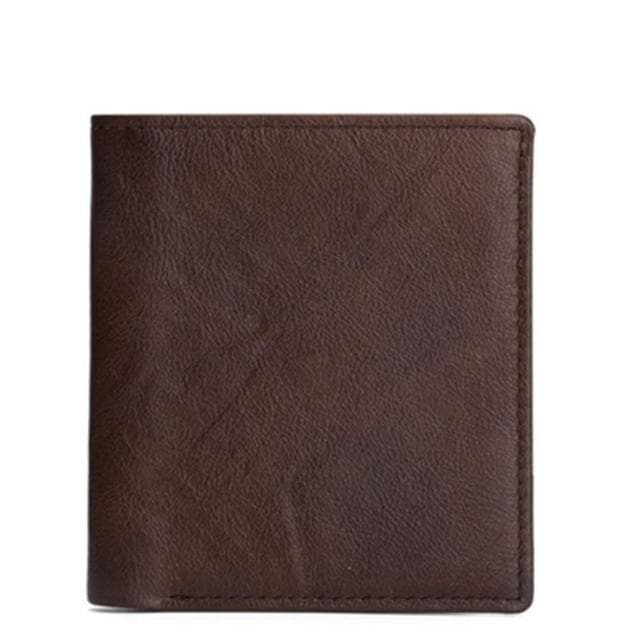 【米蘭精品】現貨+預購 短夾真皮皮夾(歐美簡約復古休閒男皮件情人節生日父親節禮物2款73lu57)
