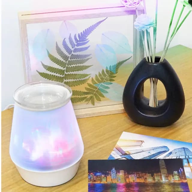 【Earnest Living】極光定時恆溫香氛燈(加濕器/薰香機/香氛機/精油燈)