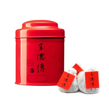 【王德傳】嚴選阿里山烏龍手工棉布袋茶3gx18入(含罐)