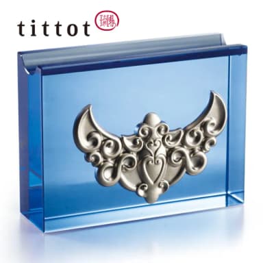 【tittot 琉園】大展鴻福_客戶禮贈5入組(送禮/琉璃/禮物/玻璃/水晶/藝術品/擺飾/禮贈/企業/)
