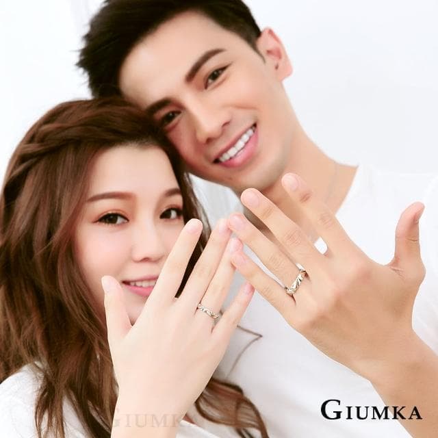 【GIUMKA】情侶對戒．純銀戒指．相遇愛情．情人節禮物