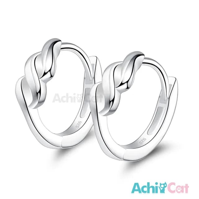 【AchiCat】純銀耳環．易扣．耳針(新年禮物)