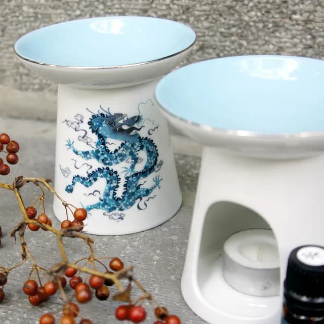 【TALES 神話言】世紀龍顏-精油燈(文創 禮品 禮物 收藏)